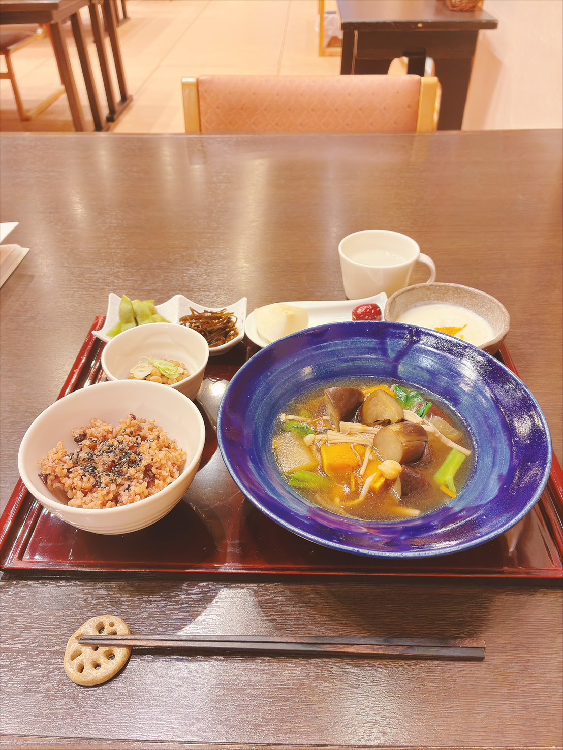 大田区サロン よもぎ蒸し シトリン リトリート 朝食